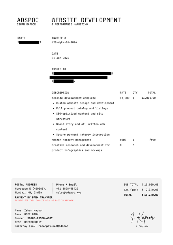Invoice 2